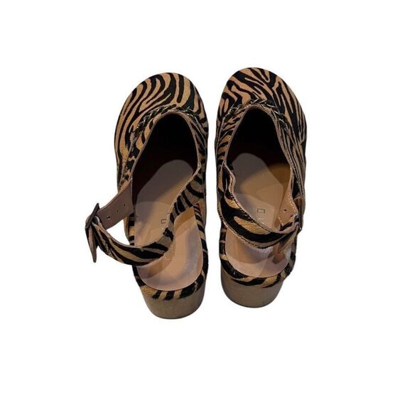 Silent D Georgia Clogs Size 40 Cow Hair Animal Print - Picture 9 of 10